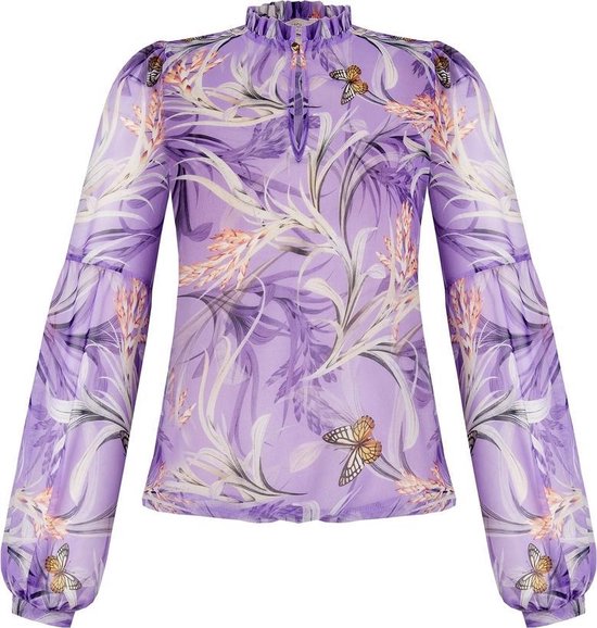 Besluit heet Tot Dames blouse - Paars - Rinascimento | bol.com
