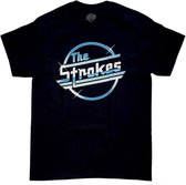 The Strokes Heren Tshirt -M- OG Magna Zwart