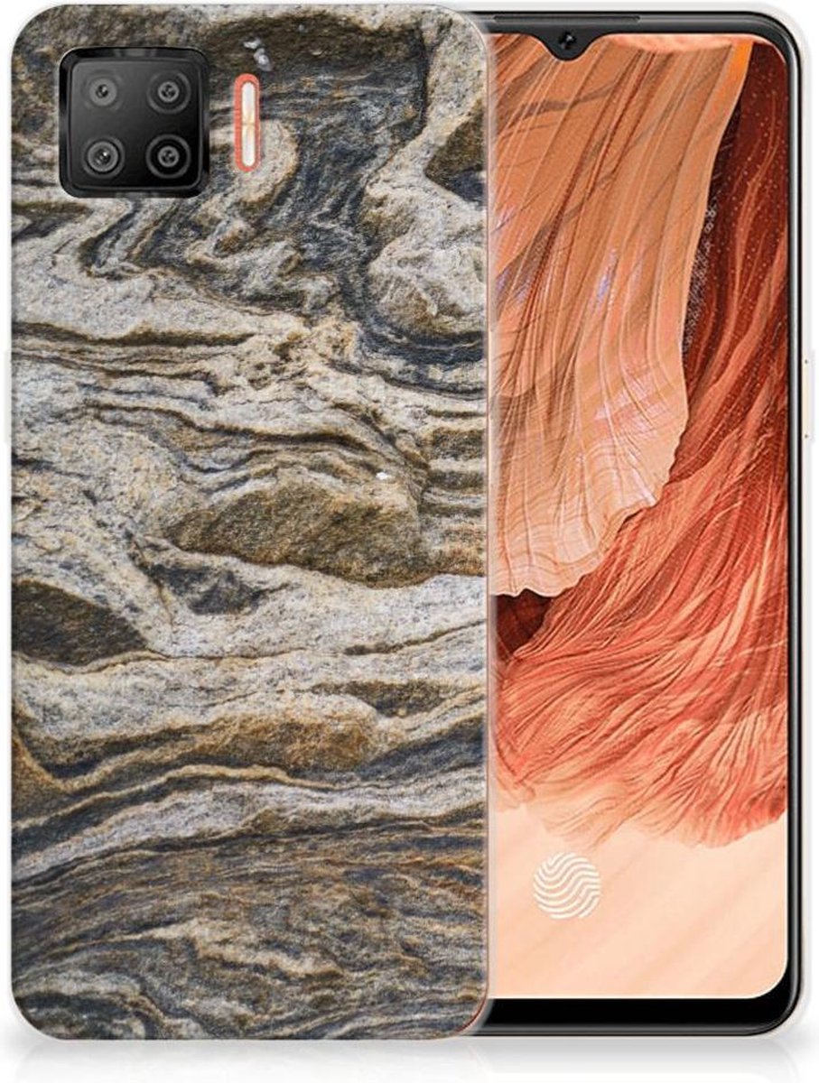 OPPO A73 4G TPU Siliconen Hoesje Steen