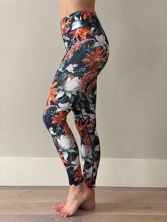 ONWAAR Min geestelijke Ultimate Fit Fitnesslegging -in bloemenprint design | bol.com