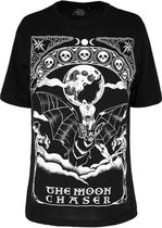Restyle Top -XS- The Moon Chaser Zwart