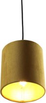 Olucia Kristine - Plafondlamp - Geel/Goud - E27