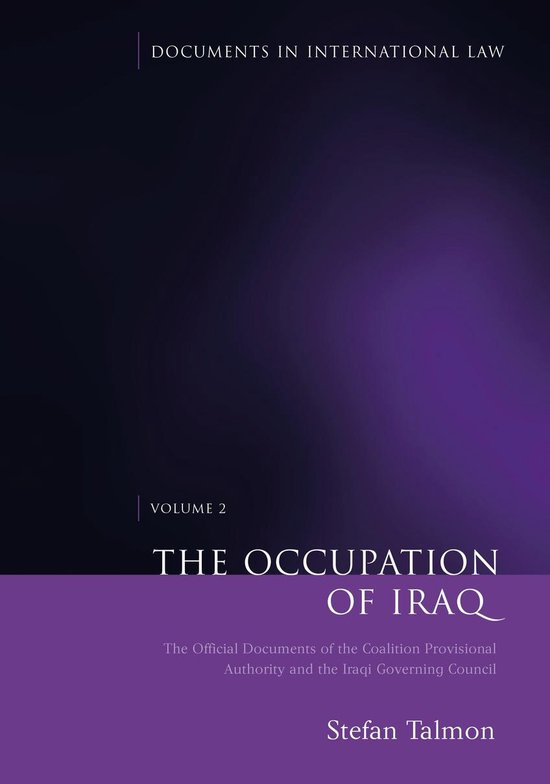 The Occupation of Iraq - cover
