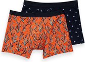 Scotch & Soda 2P oceaan blauw & oranje - XL