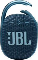 Bol.com JBL Clip 4 - Draagbare Bluetooth Mini Speaker - Blauw aanbieding