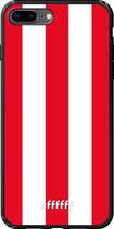 iPhone 8 Plus Hoesje TPU Case - Sparta Rotterdam #ffffff