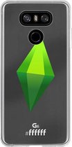 6F hoesje - geschikt voor LG G6 -  Transparant TPU Case - The Sims #ffffff