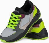 Sneakers - heren - laag - Olive - T363