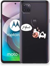 Foto hoesje Motorola Moto G 5G Telefoon Hoesje Gepersonaliseerd Cadeau Cow