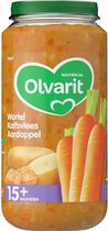 Olvarit Maaltijd 15m Wortel Kalfsvlees Aardappel 250 gr