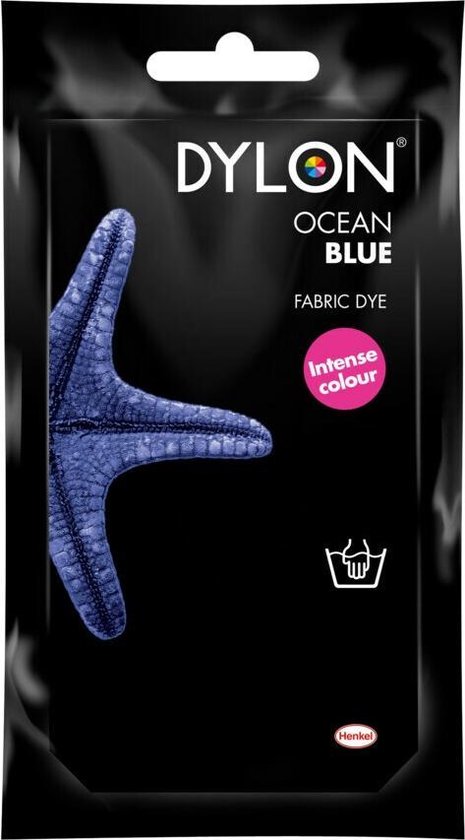DYLON Handwas Textielverf - Ocean Blue - Blauw - 50 gr