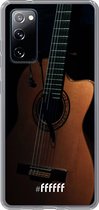 6F hoesje - geschikt voor Samsung Galaxy S20 FE - Transparant TPU Case - Guitar #ffffff