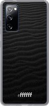 6F hoesje - geschikt voor Samsung Galaxy S20 FE - Transparant TPU Case - Black Beach #ffffff