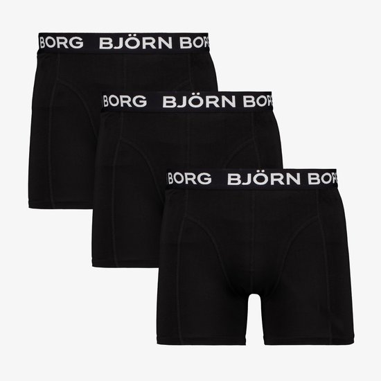 Jack & Jones heren boxershorts 2 pack - Zwart - Maat S