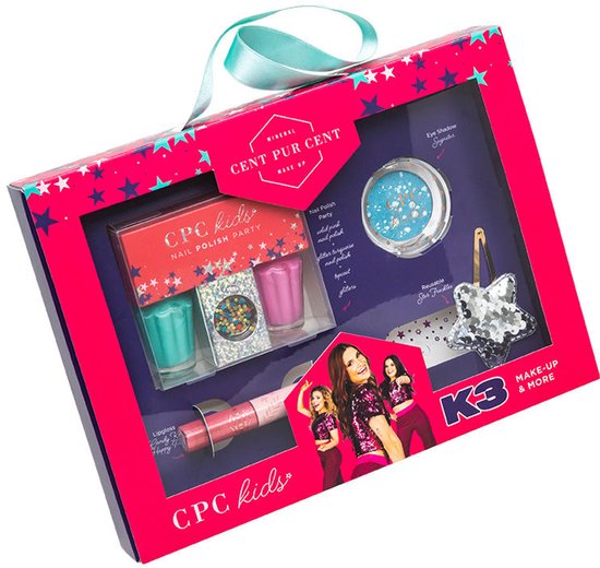 Cent Pur Cent K3 Kids make-up box - Hanne - vol glitter en glamour