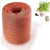 Ongediertewerend Net - Flexibel Koperen Gaas - Tegen Slakken, Muizen & Slakken - Tuinbescherming - Milieuvriendelijke Barrière - Voor Buiten - Koper - 6m - 1 Rol
