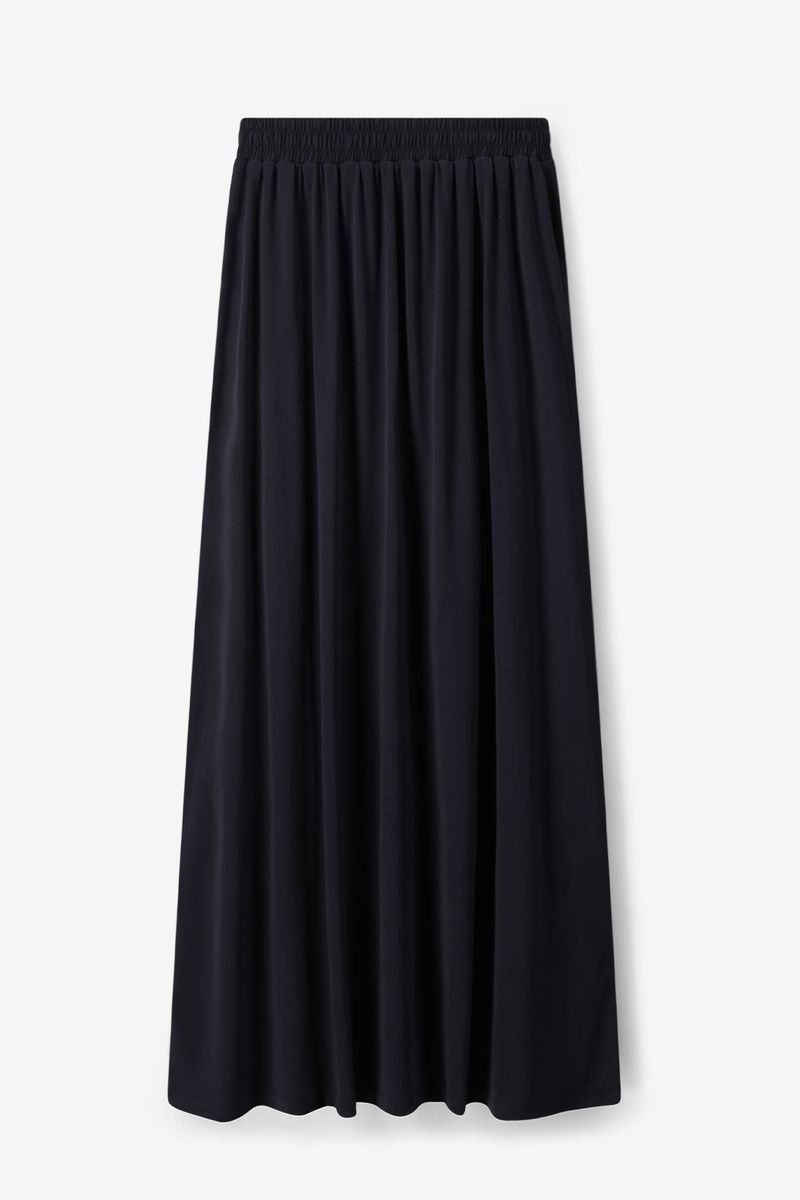 Sissy-Boy - Zwarte jersey maxi rok