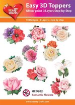 Easy 3D Topper Romantische Bloemen