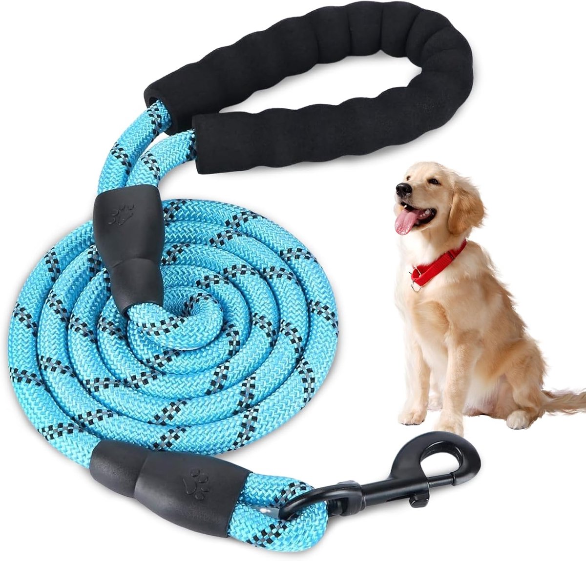 Hondenriem 500 x 1 cm - Reflecterende Trainingslijn voor Honden met Comfortabel Handvat