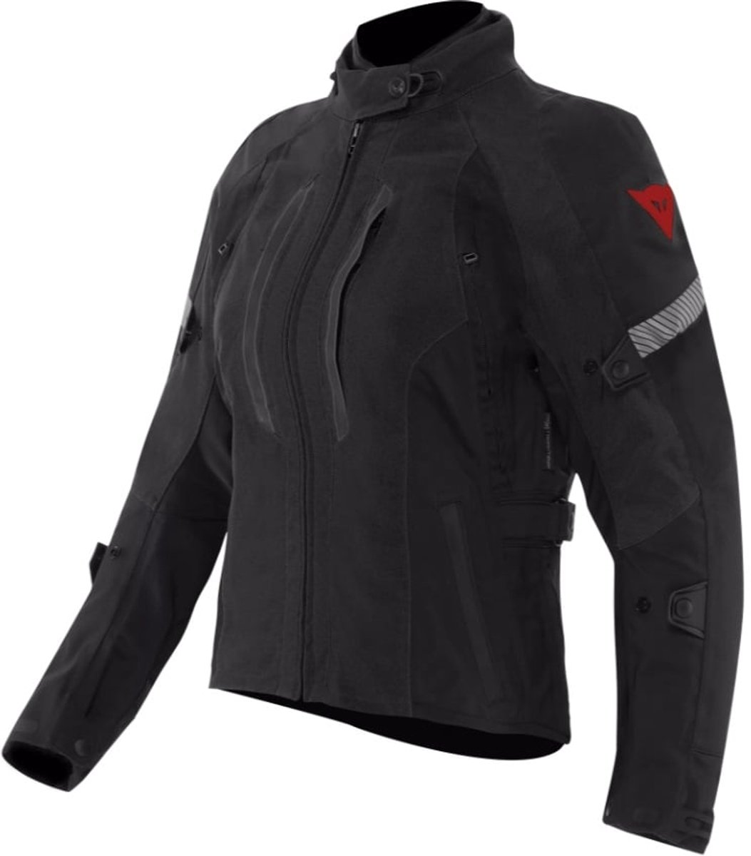 Dainese Mangen Absøluteshell™ Pro Zwart Waterdichte Dames Textiele Motorjas - Jas