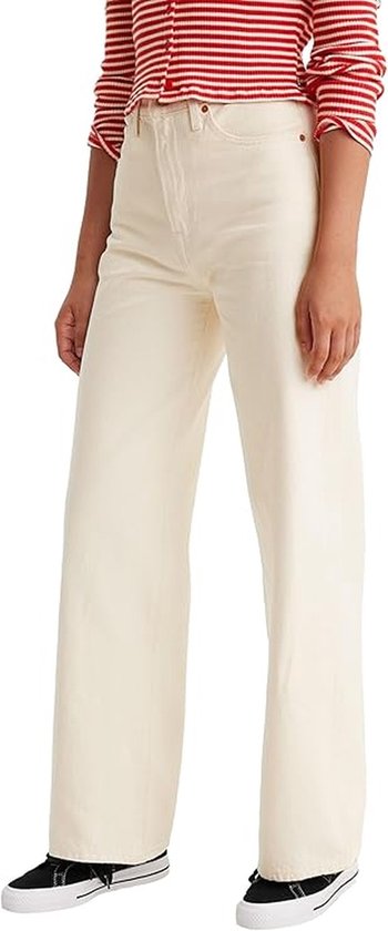Levi's Ladies Jeans Ribcage Wide Leg H223, rosie posie, 28W / 32L