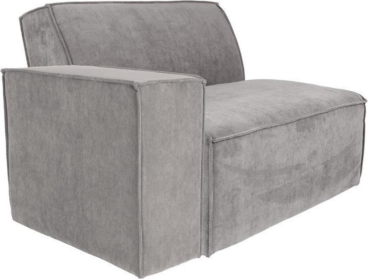 Zuiver James Rib Bank Element – Koel Grijs