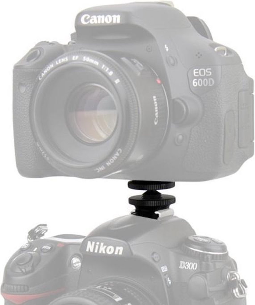 Caruba hotshoe adapter Universal hotshoe > 1/4" male schroefdraad