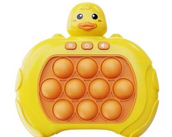Eend - V3 Quick push - Pop It Spel - Pop It Game - Spel - Speelgoed - Educatief Speelgoed - Game - Game Controller - Fidget Toy - Quick Push - Montessori Speelgoed - Anti Stress Speelgoed - Inclusief Licht en Geluidseffecten