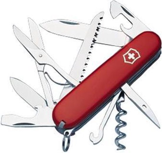 Victorinox Swissarmy Huntsman Zakmes - 15 functies - Rood