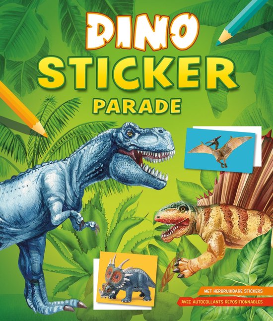 Dino Sticker Parade - cover