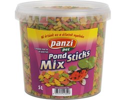 Panzi-Pet - Vissenvoer - Visvoer - Vijvervoer - Sticks/Vlokken - 5L