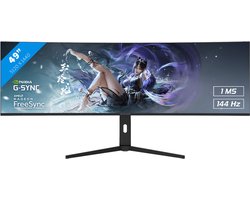 RAIDER DWQHD GAMING - IPS - 144Hz - Curved - 1ms - 49 Inch