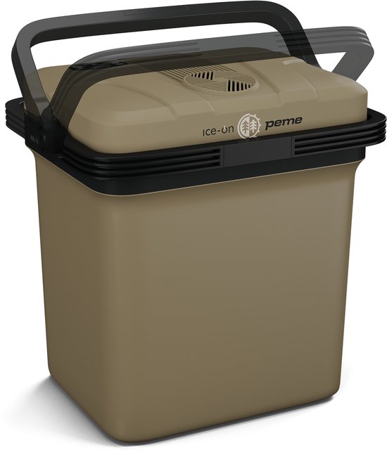 PEME Essential - Elektrische Koelbox - Thermo-elektrisch - 22.9L - 12V Autolader - 220/230V Stopcontact - Koelt en verwarmd Frigobox - Sand Storm van PEME — afbeelding 2