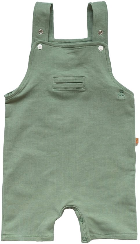 MIJS EN MERLIJN Baby Tuinbroek Katoen kort Groen Maat 80 bol