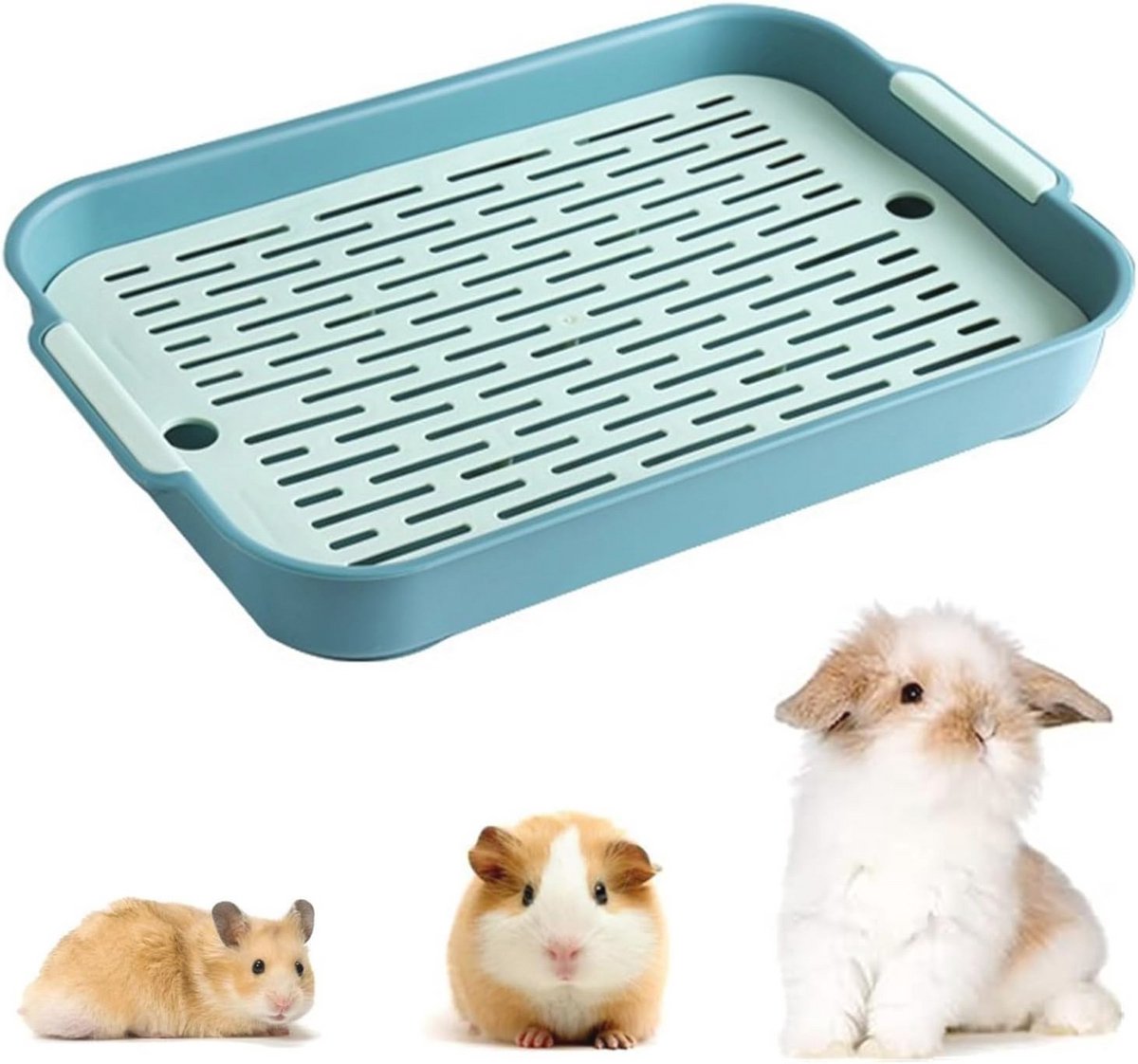 Hoektoilet voor Kleine Dieren - Hygiënisch en Gemakkelijk Schoon te Maken