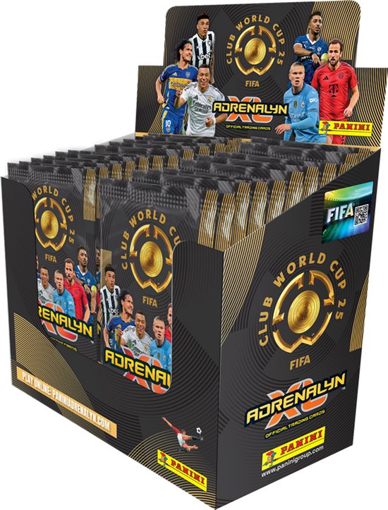 Adrenalyn XL FIFA365 Club World Cup 2025 – Booster Display met 24 packs – Panini Voetbal Ruilkaarten