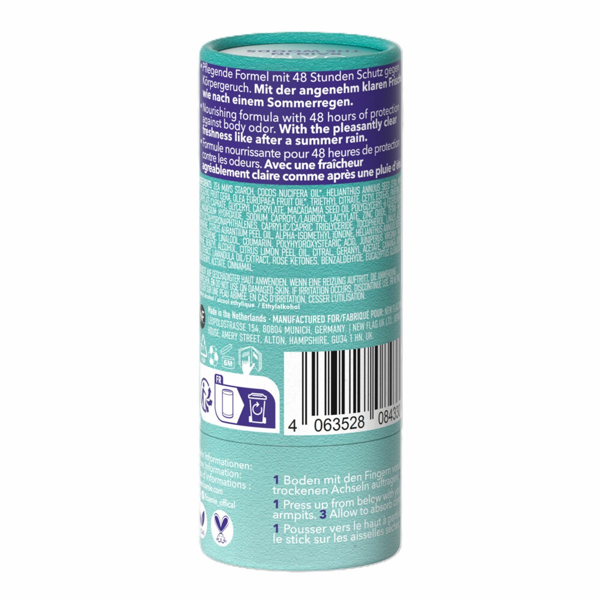 Foamie Deodorant Stick Rain In The Woods - 3 x 40 gr - Voordeelverpakking
