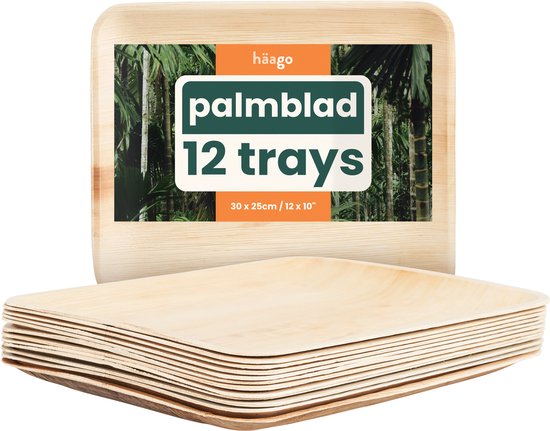 ECO SOUL Palmblad platen 6 (15cm) rond (25 tellen) kleine bamboeplaat | Milieuvriendelijk, biologisch afbreekbaar, composteerbare zware plaat, wegwerpborden voor diner, feest en evenementen