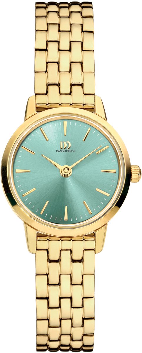 DANISH DESIGN AKILIA MINI LINK GOLD SAGE GREEN IV83Q1268