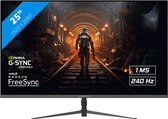 RAIDER - Full HD 240Hz Gaming Monitor - FreeSync/G-Sync - 25 Inch