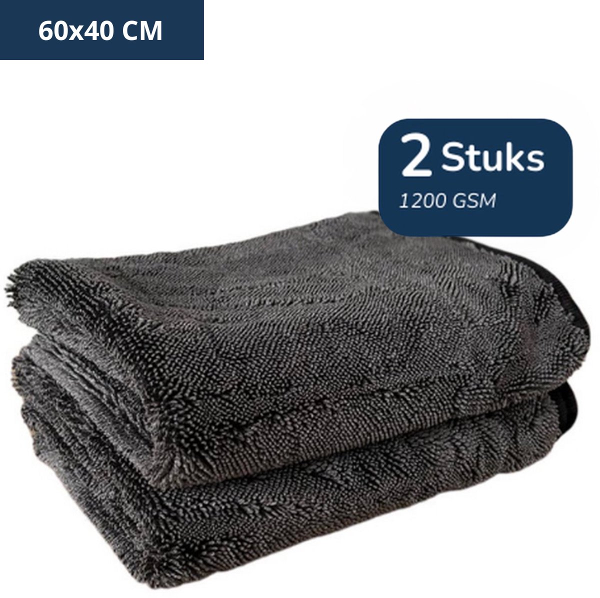 Goedkoopste TileDry® Droogdoek Badkamer - 2 Stuks - Hoge Kwaliteit - Droog doeken voor Badkamer, Auto, en Keukenschoonmaken - Raamdoeken Streepvrijdroog - Microvezeldoekjes Schoonmaak - Fastdry Wonderdoekjes - Streeploos & Kalkvrij - Absorbeert tot 1L - 60x40cm