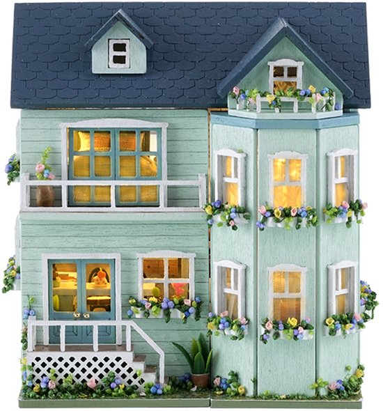1 Ensemble Escalier Miniature pour Maison de Poupée Accessoires Diy Création Couleur Bois