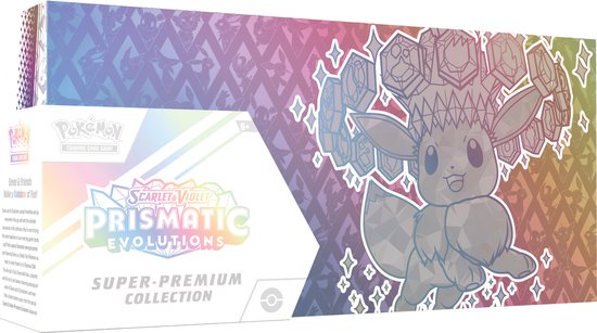 Pokémon Scarlet & Violet Prismatic Evolutions Super Premium Box