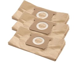 Powerplus stofopvangzak POWX3210A - 3 stuks - Geschikt voor stofzuiger POWX3210