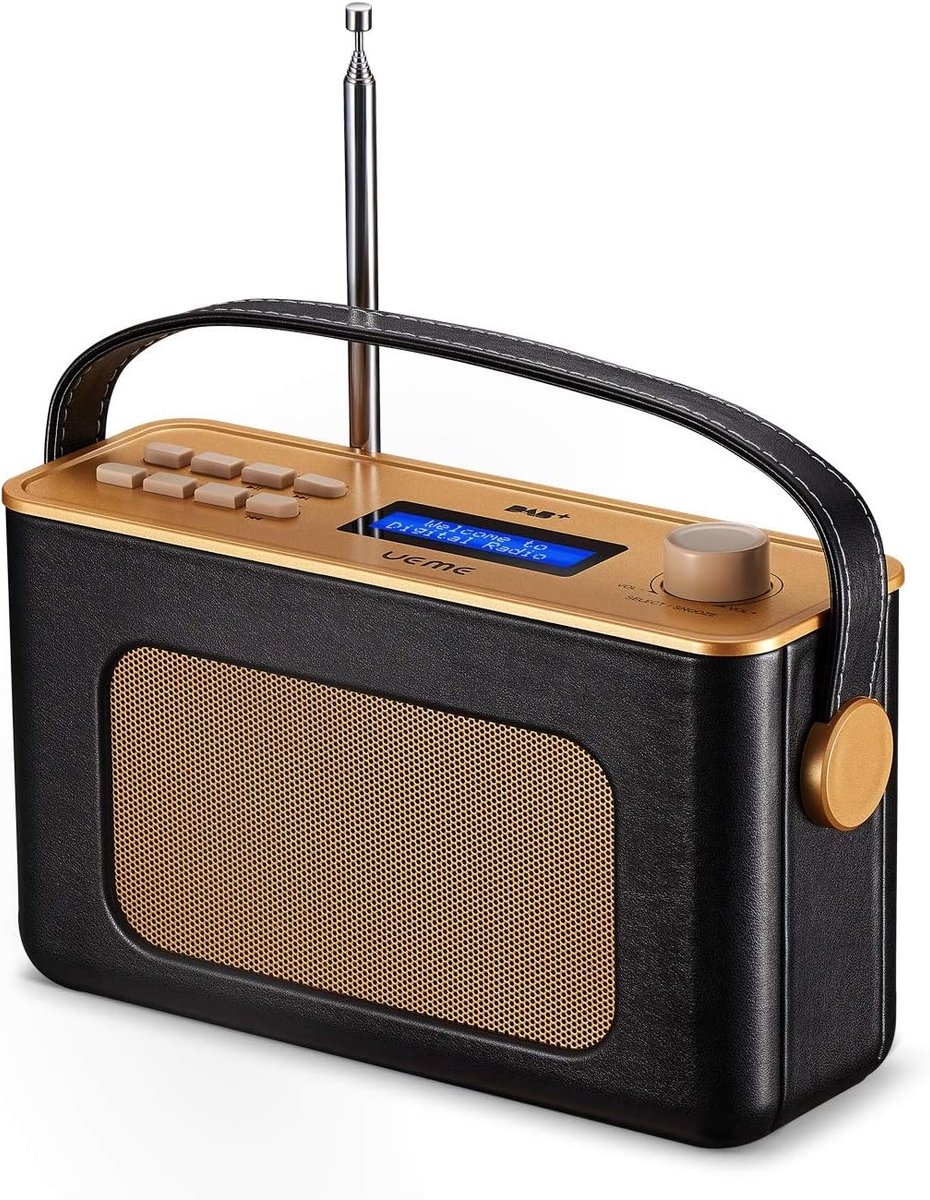 Klokradio met Wekker - Digitale Wekker - Wekkerradio - DAB Plus
