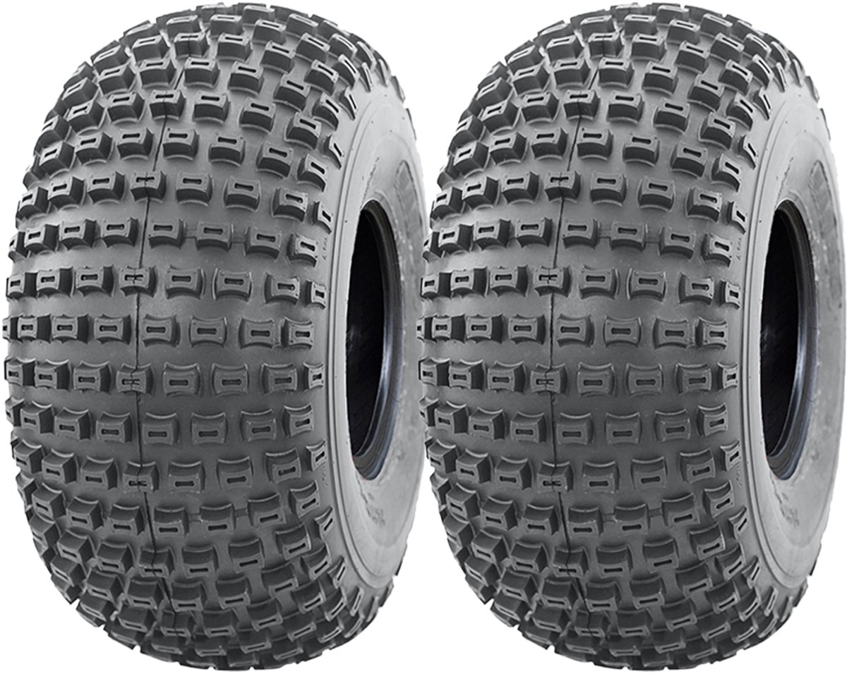 18x9,50-8 Knobby ATV-banden voor quads Wanda P322, 4-laags, tubeless, offroad (set van 2)