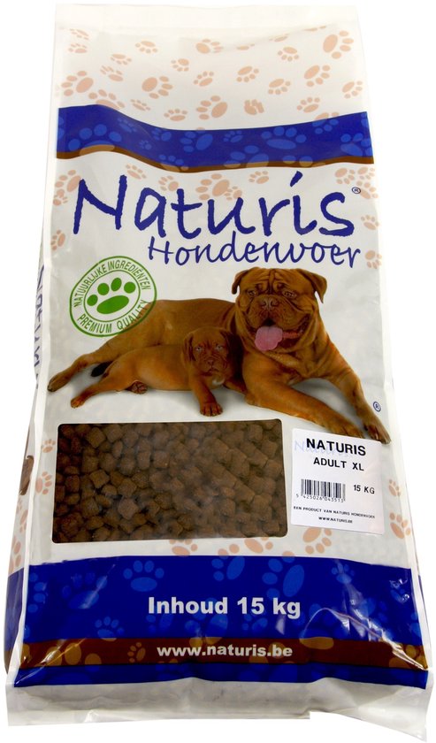 Naturis Krokante Brok Adult XL 15kg