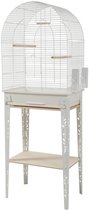 Bol.com Zolux vogelkooi patio met standaard wit aanbieding