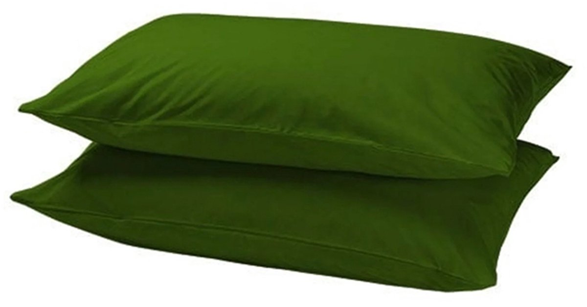 Slaaptextiel Lino Kussenslopen Groen (set van 2)