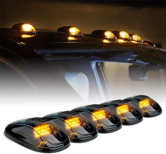 SUNWAN Cab Marker Light - Top Dak Running Lights 5 stks 12LED